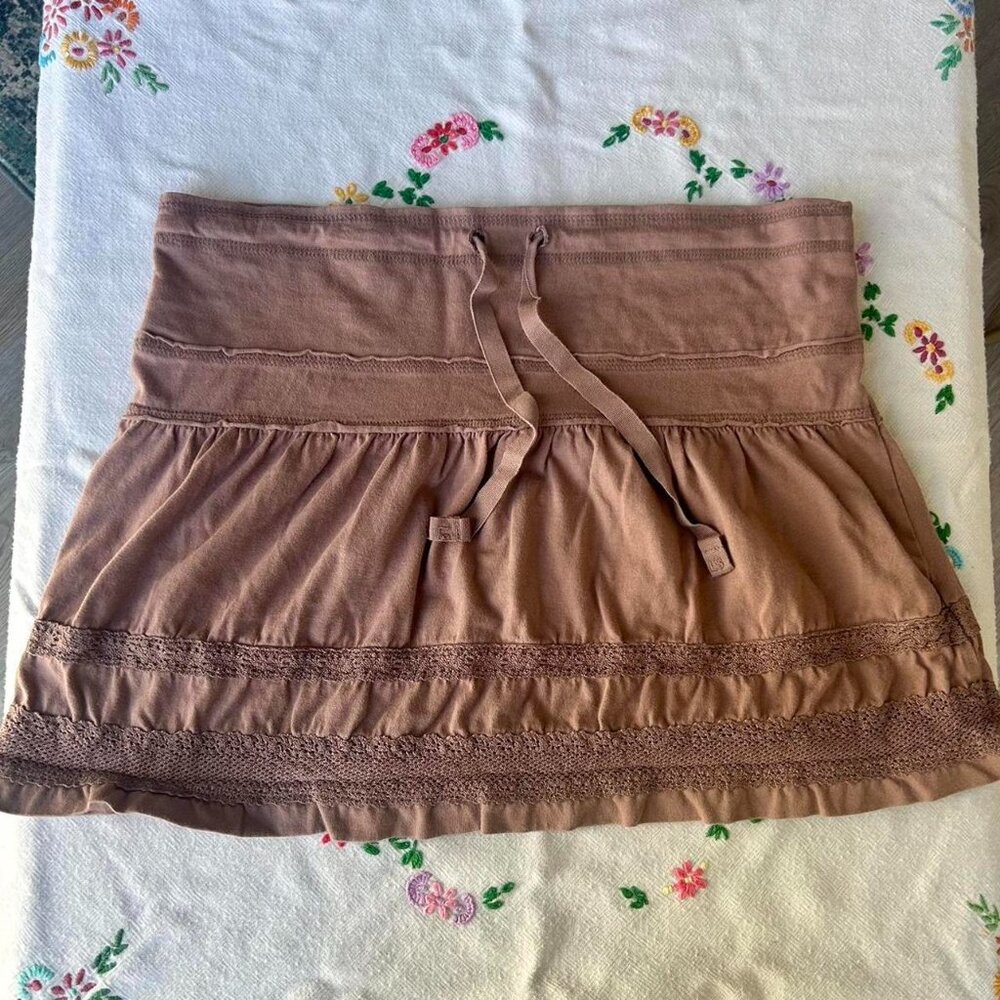 Y2K La Senza Mauve Pink Mini Skirt